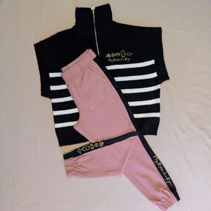 Star Wars Disney Sweater Vest & Jogger Pant Set | NWOT | Lg